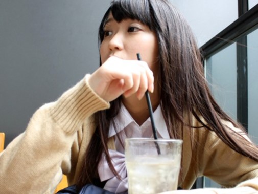 【JKのハメ撮りデート】 美乳華奢なJKとエロティックな時間！ カワイイ顔して大胆なエッチ♡